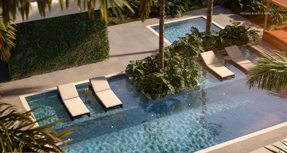 Piscina do condomínio